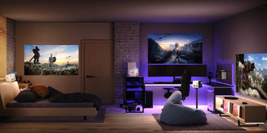 Яскравий проєктор BenQ X300G 4К замінить 120-дюймовий телевізор на стіні, але є каверза