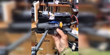 FPV-дроны россиян смогут летать дальше: в РФ поставили ретранслятор на Mavic 3 (видео)