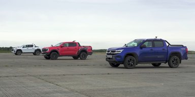 Пікапи Ford, Toyota й Volkswagen порівняли в заїзді на прямій (відео)