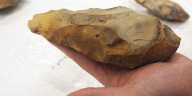 Ученые выяснили, что первые ручные топоры в Британии не были созданы Homo Sapiens