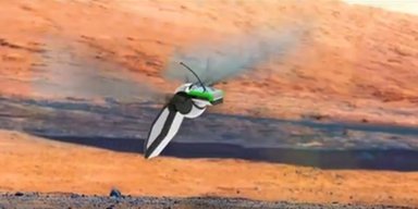 Неправильные пчелы: NASA хочет отправить на Марс необычную замену умершему вертолету (видео)
