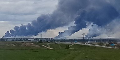 Оприлюднено перший супутниковий знімок, що ілюструє ураження літаків на атакованому аеродромі "Бєлая" (фото)