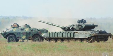 Бойцы 150-ой ОМБр показали модернизированную боевую технику: чем вооружили бригаду (фото)