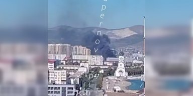 Вибухи в Новоросійську: дрони атакують базу Чорноморського флоту РФ (відео)