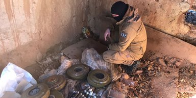 У Херсоні та Дніпропетровській області знайшли схрони зі зброєю росіян, — СБУ
