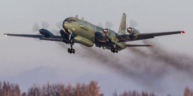 Российский разведчик Ил-20 из РФ "засветился" в небе Беларуси: что он там делает