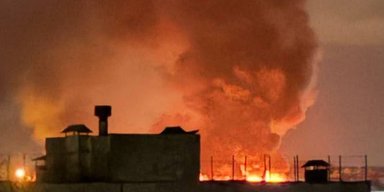 "Було кілька влучань": Сили оборони атакували місце дислокації росіян в Єнакієвому (фото)