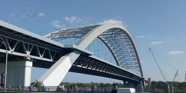 У Києві з 1 грудня відкривають рух новим мостом через Дніпро