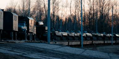 Танки і БМП: Білорусь направила ешелон військової техніки до кордону з Литвою, — "Гаюн" (фото)