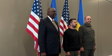 Візит голови Пентагону в Київ: що відомо про зустріч Остіна та Зеленського (фото)