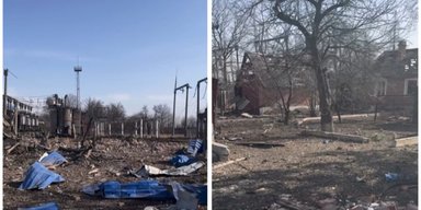 "Не знаю, выжили ли они": волонтер показал последствия массированных ударов РФ по Очеретино (видео)