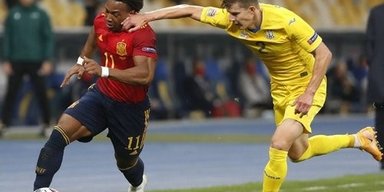 Сенсация на "Олимпийском": Сборная Украины обыгрывает в Лиге наций Испанию 1:0