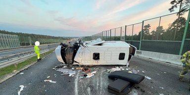 В Польщі розбився бус з українцями: діти перебувають у критичному стані (фото)
