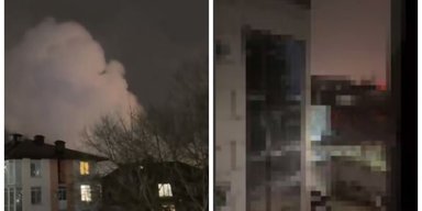 "Трясутся окна": россияне жалуются на массированную атаку дронов в Сочи и Адлере (видео)