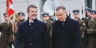 Король Дании Фредерик совершил свой первый зарубежный визит в Польшу в новом статусе