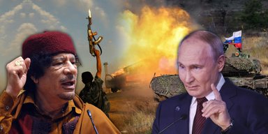"Вождь революції" і "хазяїн Кремля": що об'єднує Каддафі та Путіна