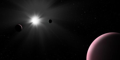 Неожиданная встреча: ученые увидели уникальную экзопланету в системе Ню² Волка