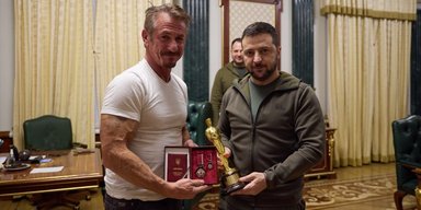 Документальный фильм Шона Пенна о войне в Украине вышел в американский прокат