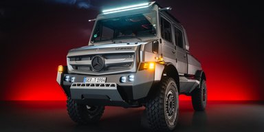 Мощный дизель и камеры вместо зеркал: Mercedes создал роскошный грузовик (фото)