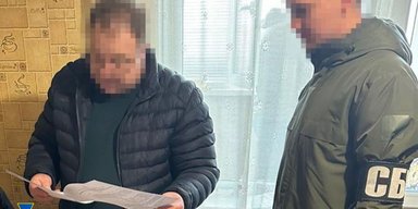 Продавал материалы для "зубов дракона" оккупантам: СБУ задержала коллаборанта в Киеве