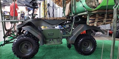 В Україні запущено у виробництво недорогий електричний квадроцикл для армії (фото)
