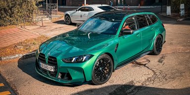 Сімейний спорткар: у Києві з'явився новітній універсал BMW потужністю понад 500 сил (фото)