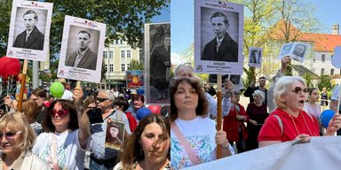 Никто даже не заметил: в Германии участники "Бессмертного полка" прошлись с портретами Бандеры и Малюка (фото)
