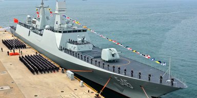 ВМС Китая ввели в строй фрегат нового поколения Type 054B: особенности корабля (фото)