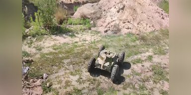Дістає окупантів у норах: у ЗСУ на фронті з'явився наземний дрон "Каракурт" (відео)
