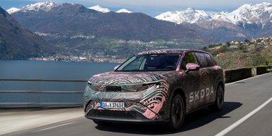Запас хода — 600 км: раскрыты подробности самого большого электрокроссовера Skoda (фото, видео)