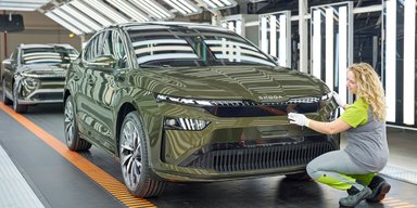 Skoda запустила у виробництво побратима VW ID.4 із запасом ходу понад 550 км (фото)