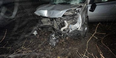Судья, которого пьяным нашли в авто после ДТП под Житомиром, заявил, что не знает, кто был за рулем