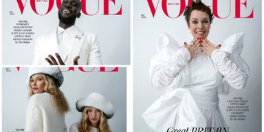Ліла Мосс і Олівія Коулман з'явилися на обкладинці британського Vogue у грудні