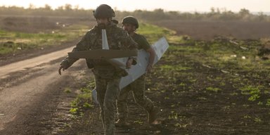 Охотники на ПВО и РЭБ: бойцы рассказали, как работают американские БПЛА RQ-20 Puma (фото)
