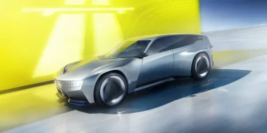 Opel представила электрический универсал с необычным дизайном: он напоминает легендарную Ferrari