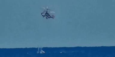 "Іноземні зразки": росіяни показали український морський дрон зі встановленими ракетами (фото)