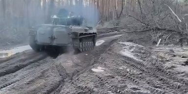 Рідкісні кадри: на озброєнні Сил оборони помітили вітчизняний БМП-1ТС (відео)