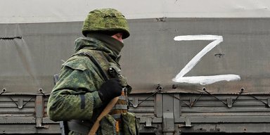 У Шебекіно військові РФ ховалися за супермаркетом, наражаючи жителів на небезпеку (фото)