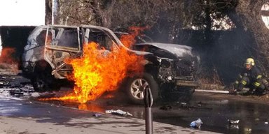 В Одесской области взорвался автомобиль: соцсети пишут о подрыве машины сотрудника ТЦК (фото)