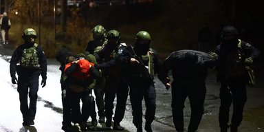 Массовые беспорядки в Коркино: россияне устроили погромы после убийства таксистки (видео)