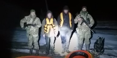 Собака Фрей зруйнував плани українців, які вирішили "форсувати" вночі Тису (відео)