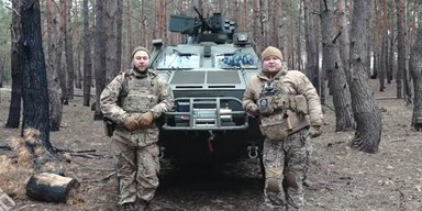Надійність та комфорт: бійці Нацгвардії порівняли БТР Oncilla з іномаркою (відео)