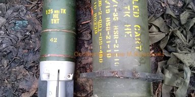 В ВСУ показали редкий кадр танкового снаряда, который поступил из Пакистана (фото)