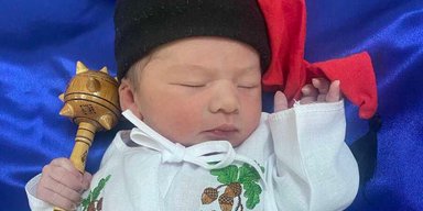 У Луцьку новонародженого малюка назвали Ато: з чим батьки пов'язують ім'я