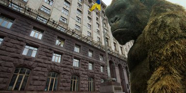 Кинг-Конг жив и идет в киевские мэры. Как стирается грань между кинообразами и реальными политиками