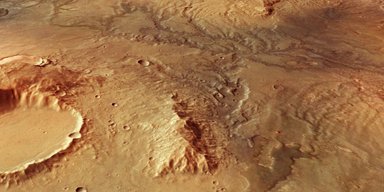 Планетологи обнаружили лучшее место для жизни на Марсе