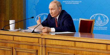 Путин в седьмой раз с начала года пожаловался на то, что его "надул" Запад