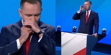 Кандидат в президенты Польши Кароль Навроцкий попал в скандал из-за вредной привычки (видео)