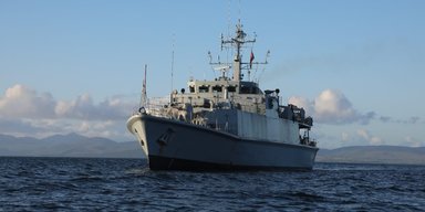 Минные тральщики ВМС Украины участвуют в учениях возле Британии (фото)