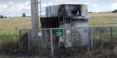 Біля ЗАЕС знищено станцію радіаційного контролю: фото та подробиці